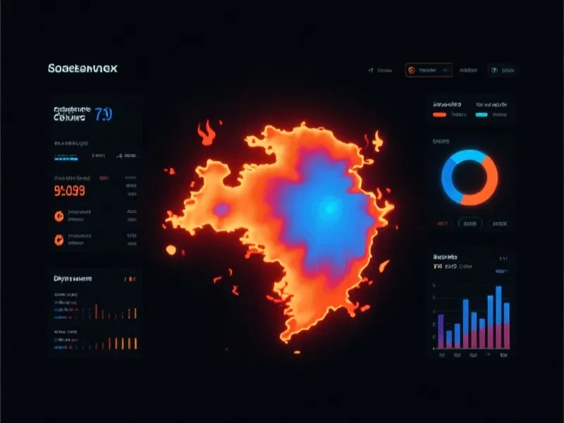 Hot and Cold Data Heatmap